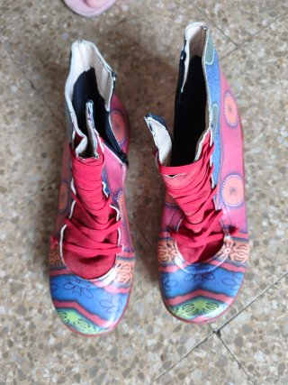 Botin estampado