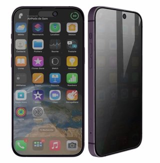 Protector antiespia iphone 14 pro (3 unidades)