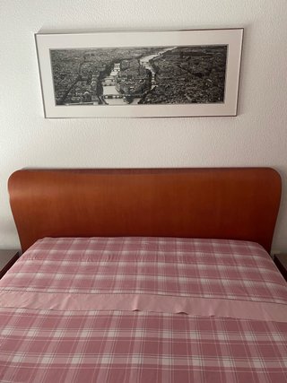 Cabecero de cama de madera