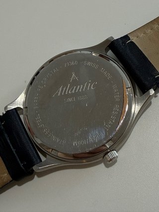 Atlantic Swiss Made Men’s Watch – Sapphire Crystal