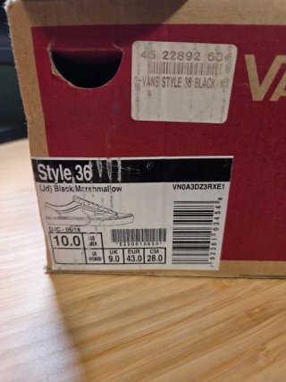 Vans Negras