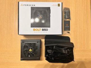 FUENTE DE ALIMENTACIÓN PSU FORGEON BOLT 850W GOLD