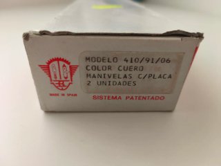 Manivelas de puerta doradas (2 unidades)