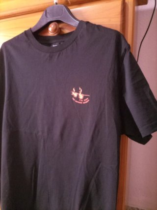 Camiseta Negra (Bershka)