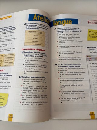 Libro Atelier francés. 4 ESO