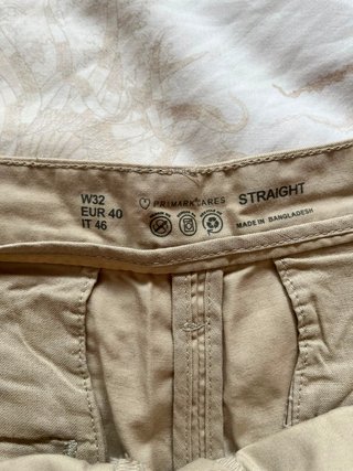 Lote de 3 pantalones chinos cortos – talla EUR 40