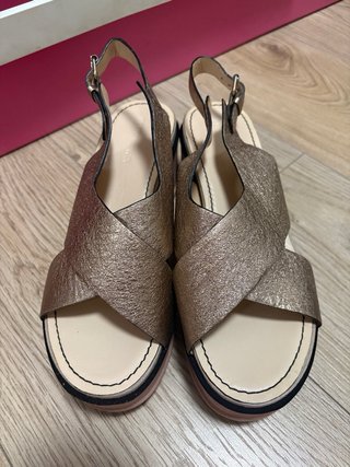 Sandalias plataforma Elvio Zanon Talla 40