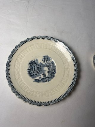Taza de cafe con plato La Cartuja de Sevilla