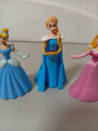 Lote 3 figuras princesas Disney