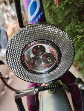 Bicicleta mediana morada mujer