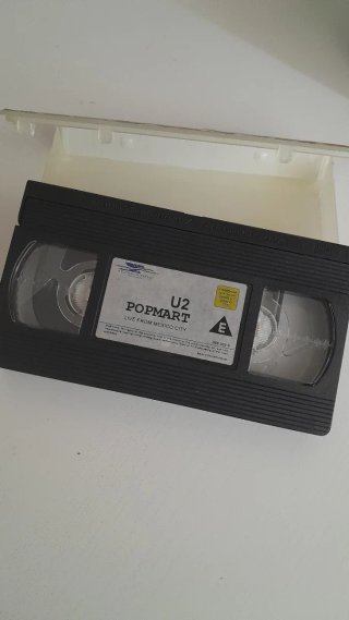 VHS U2 Popmart Live From Mexico City
