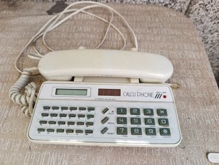 Teléfono Fijo Calcu Phone con Calculadora Solar