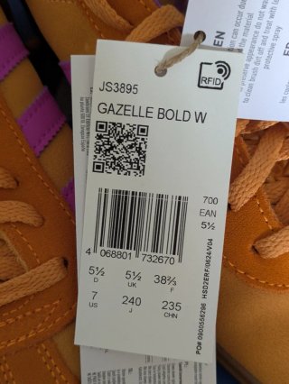 Adidas Gazelle Bold W