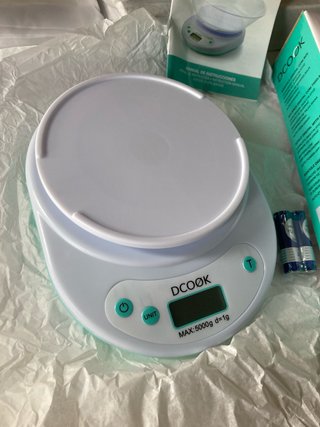 Báscula digital DCOOK con bol