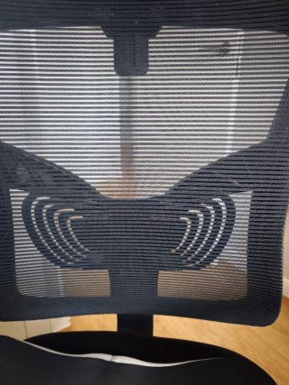 Silla de oficina ergonómica negra