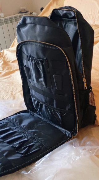 Mochila Profesional Peluquería Negra