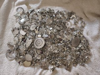 Lote Material Manualidades bañado en zinc