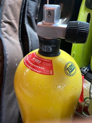 Botella de buceo FABER 10 Litros