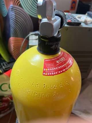Botella de buceo FABER 10 Litros