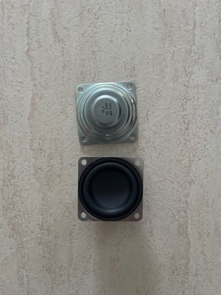 2 Altavoces 45mm 4Ω Universales Nuevos