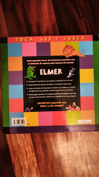 Elmer. Toca, lee y juega