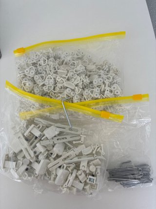 Ganchos para cortinas Ikea riel