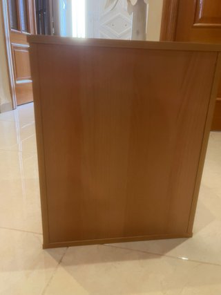 Cajonera triple madera y metal