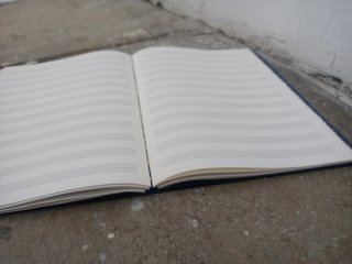 Quaderno pentagrammato