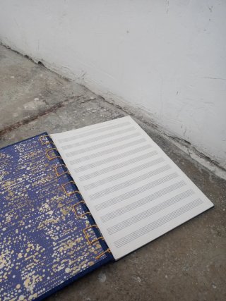 Quaderno pentagrammato