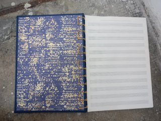 Quaderno pentagrammato