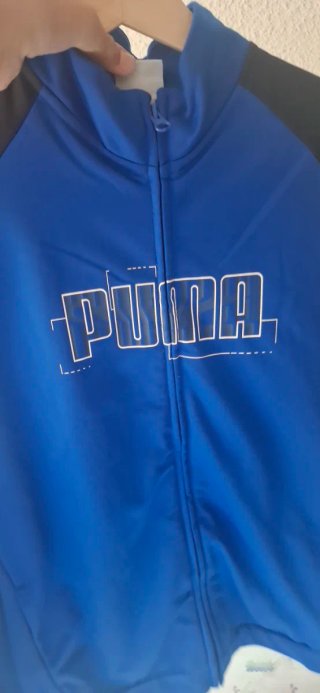 Conjunto Chándal Puma Azul y Negro
