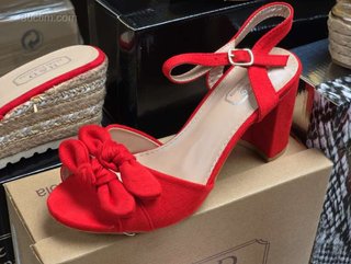 SANDALIA DE TACÓN Mujer. Nuevo. Stock Liquidación