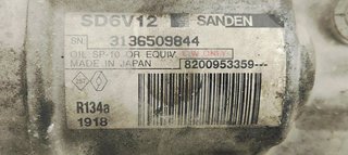 COMPRESOR AIRE ACONDICIONADO RENAULT KANGOO 1.6 8