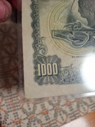 1000 PESETAS DE 1907 BILLETE CLÁSICO MUY DIFICIL