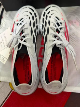 Adidas Predator Elite FG Botas Fútbol Blancas Rosa