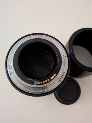 Canon EF 100mm f/2.8L Macro IS USM Parasol Filtro