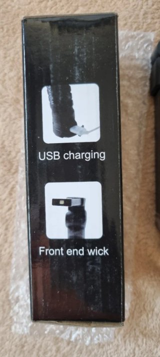 2 torce LED ricaricabili USB