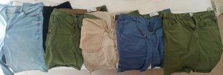 6 Pantalones Springfield Verdes y Azules