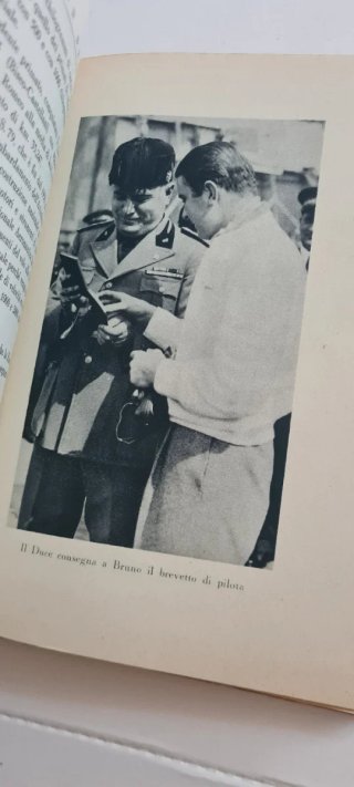 Benito Mussolini Parlo con Bruno 1942 libro