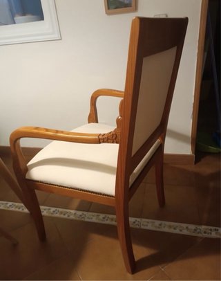 Juego de 4 o 6 sillas de comedor madera