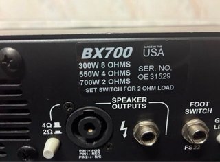 Amplificador de baixo / Bajo - Carvin BX700 (USA)