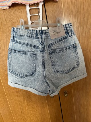 Conjunto short y camiseta a rayas Lefties (XS)