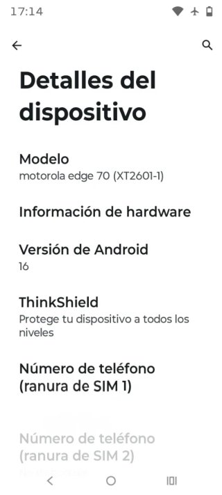 Motorola Edge 70 16GB/256GB Factura y Garantía