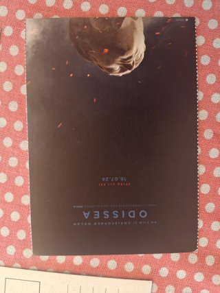 Set 4 cartoline Odissea Christopher Nolan