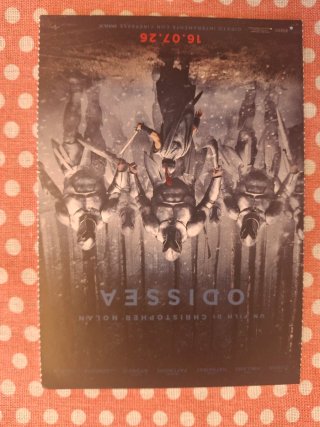 Set 4 cartoline Odissea Christopher Nolan