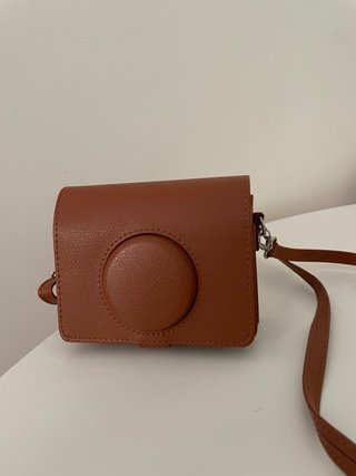 Fujifilm Instax Mini Evo Cámara Marrón/Plata
