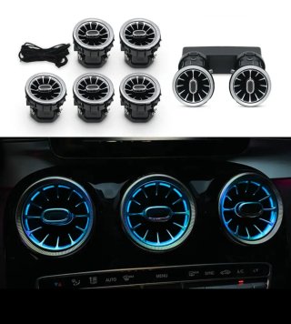 Aireadores turbina LED 64 colores Mercedes