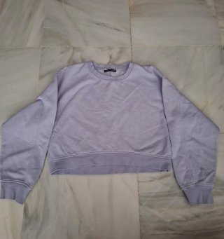 Sudadera Zara Morada Talla Única