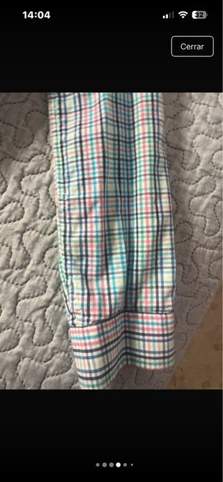 Camisa niño cuadros pasteles Flamenco