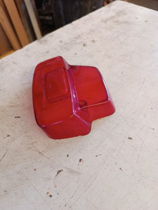 Faro trasero Vespa Rojo Brillante